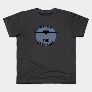 Watch The Attitude - F-35 Stealth Fighter Kids T-Shirt